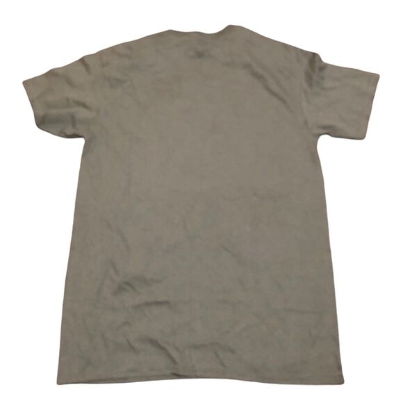 Men’s Charcoal Thermal Protection Graphic Skeleton Tee, Death Art, Gruesome S - Picture 7 of 7